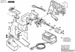 Bosch 0 601 938 552 GBM 12 VES-2 Cordless Drill 12 V / GB Spare Parts GBM12VES-2